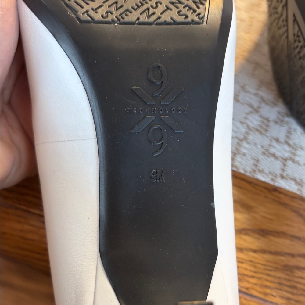 Nine West Kuna 9x9 White Women's Heels. Size 9M - Picture 6 of 7